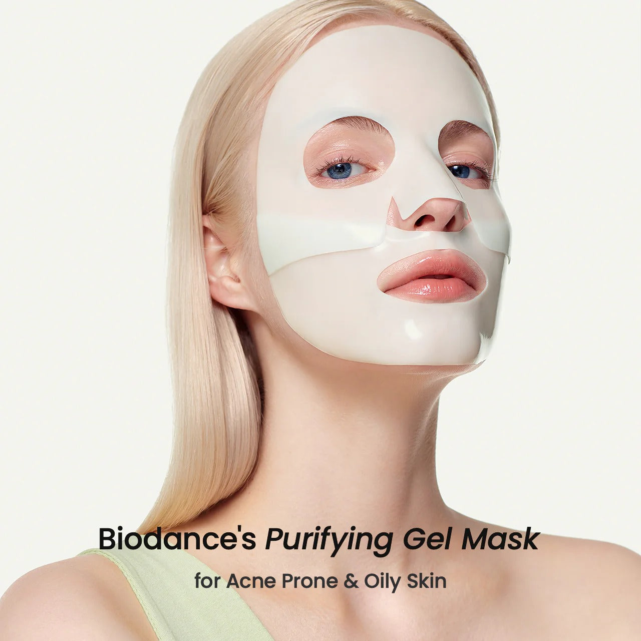 BIODANCE Refreshing Sea kelp Real Deep Mask, Overnight Hydrogel Mask, Calming, Oil & Sebum Control, Blemish Care, Korean Skincare, Stocking Stuffers for Teen Girls | 1.19oz(34g) x 16ea