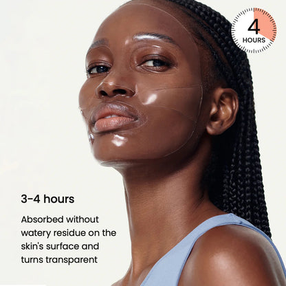 BIODANCE Hydro Cera-nol Real Deep Mask, Overnight Hydrogel Mask, Hydrating Facial Mask For Sensitive Skin, Redness Reducing & Quick Soothing Effect, Korean Skincare, Stocking Stuffers |1.19oz(34g) x 16ea